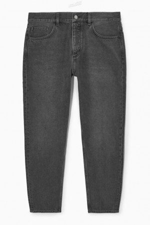 COS Pillar Jeans - Tapered Men's Trousers Mid-Blue | JC89-N7UG