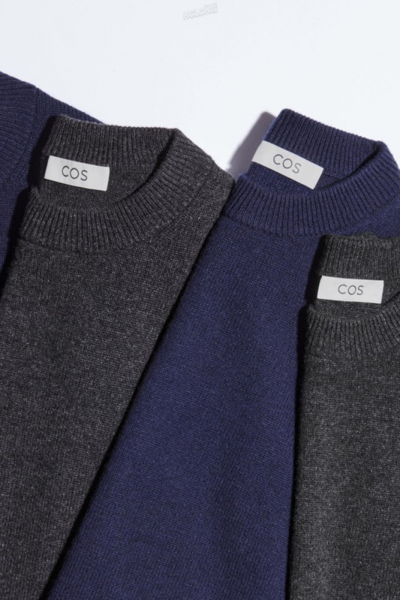 COS Pure Cashmere Jumper Women's Knitwear & Cardigans Black | GF87-A8HZ