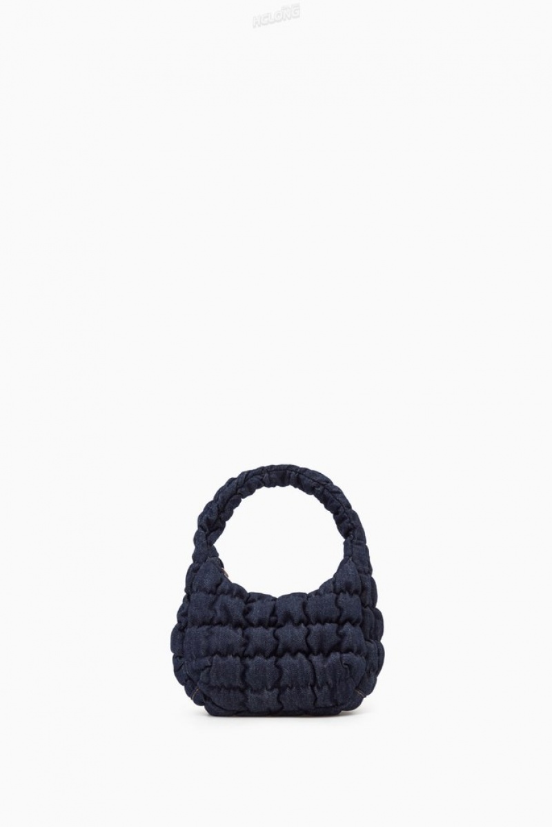 COS Quilted Micro Bag Women's Bags Black | SY15-V5NR