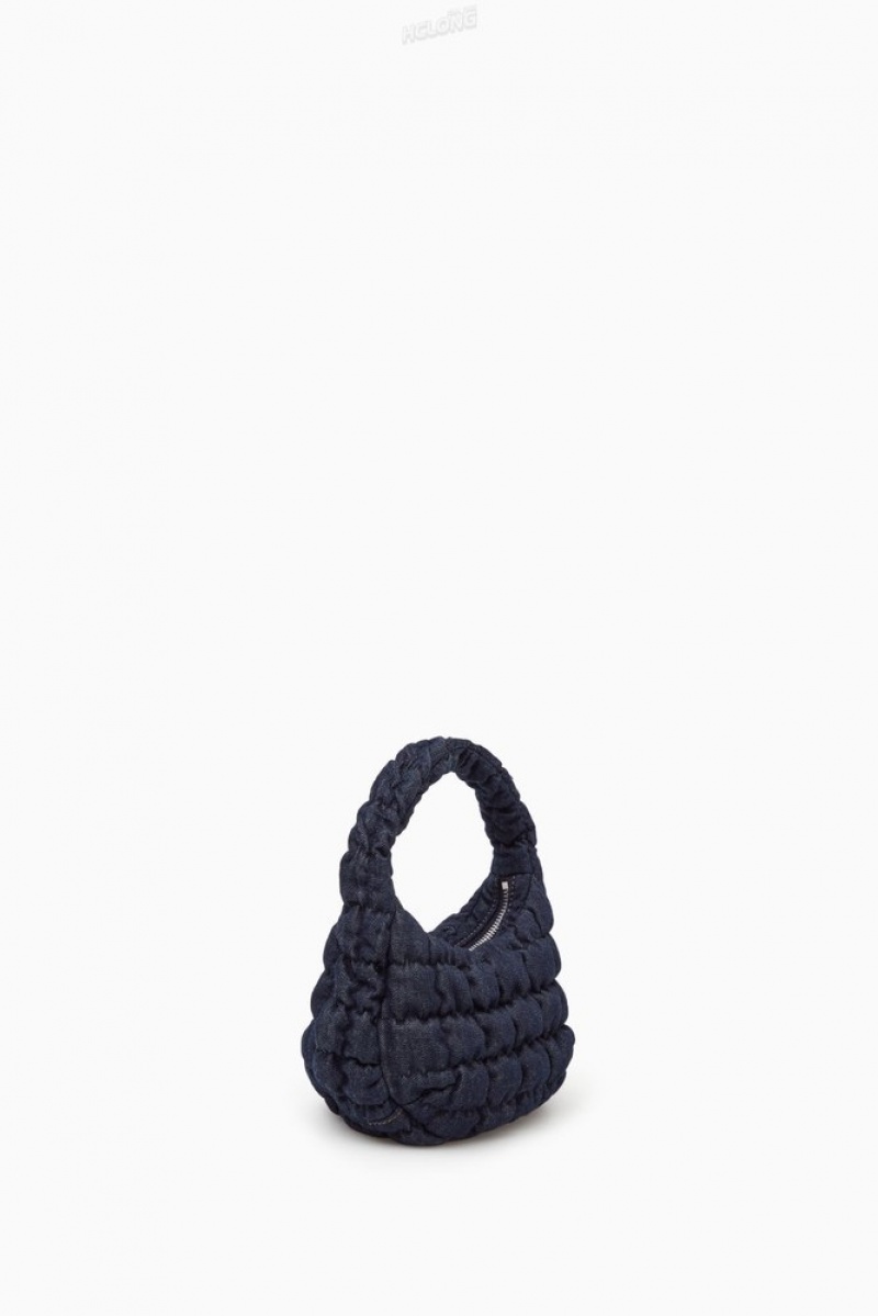 COS Quilted Micro Bag Women's Bags Black | SY15-V5NR