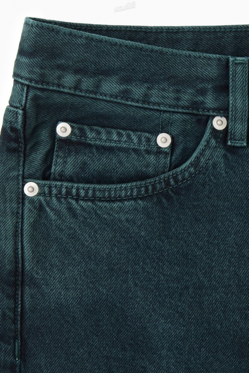 COS Signature Jeans - Straight Men's Jeans Light Blue | IV87-B8VB