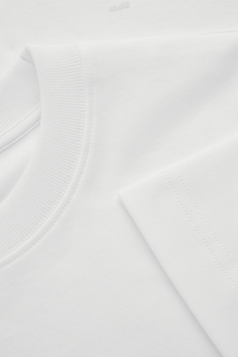 COS The Clean Cut T-Shirt Women's T-shirts White | NZ84-P8KO