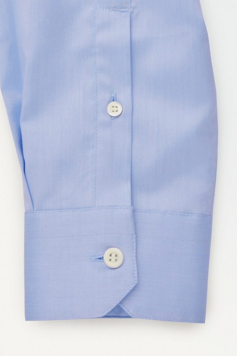 COS The Minimal Tailored Shirt Men's Shirts White | MR36-F3QN